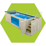 Contenedores piscinas